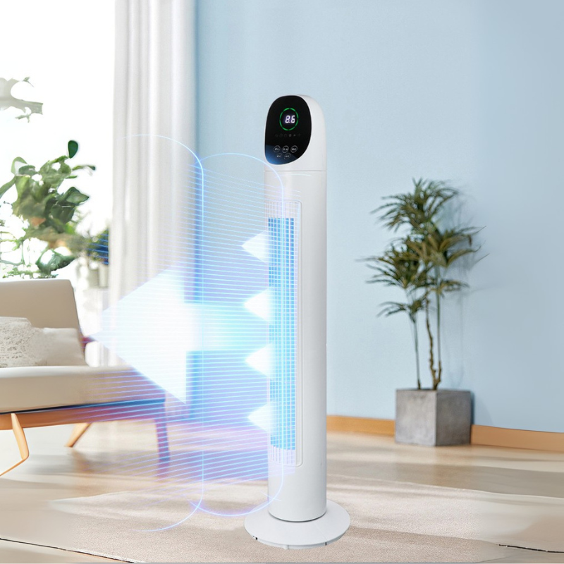 Ventilador de Torre Slim 42" - Oscilante 80° - Silencioso y Potente