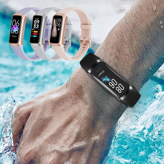 Reloj inteligente impermeable para hombres y mujeres