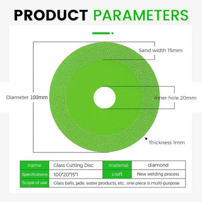 Glass Cutting Diamond Disc