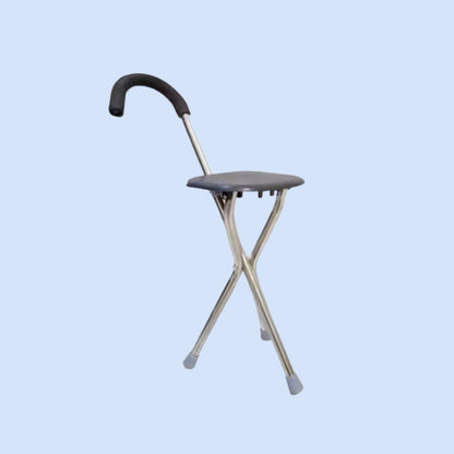 CrutchSeat Taburete Plegable para Muletas Portátil
