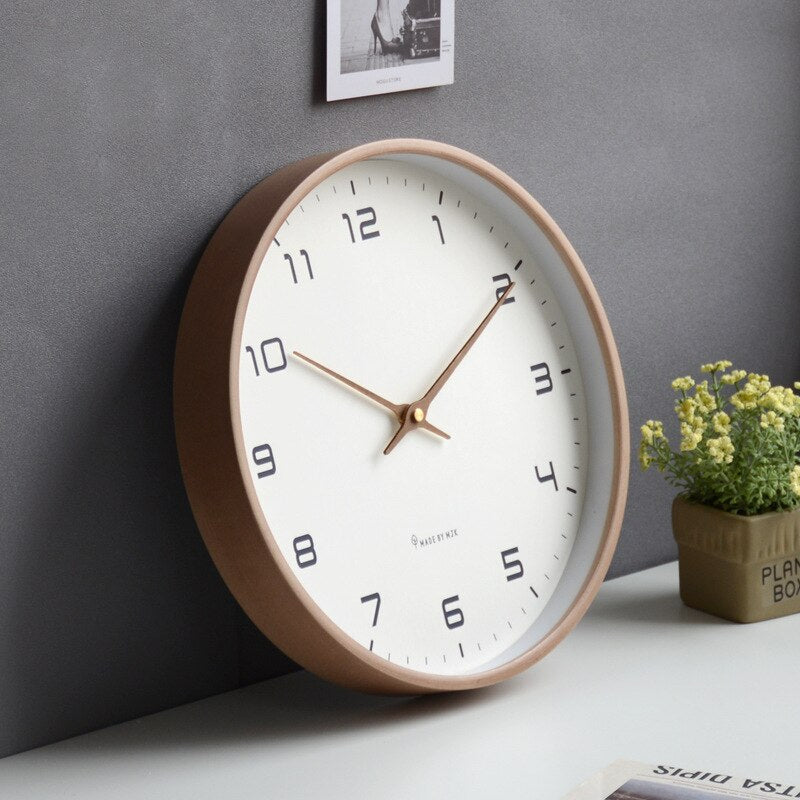 TimberTime - Reloj de Madera Escandinavo