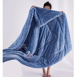 Cojín-Manta Stitch en Uno - Para Comodidad y Calidez en Uno