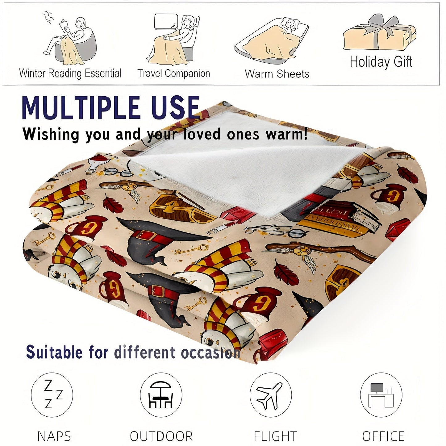Mantas mágicas de Harry Potter – Para un ambiente encantador en tu hogar