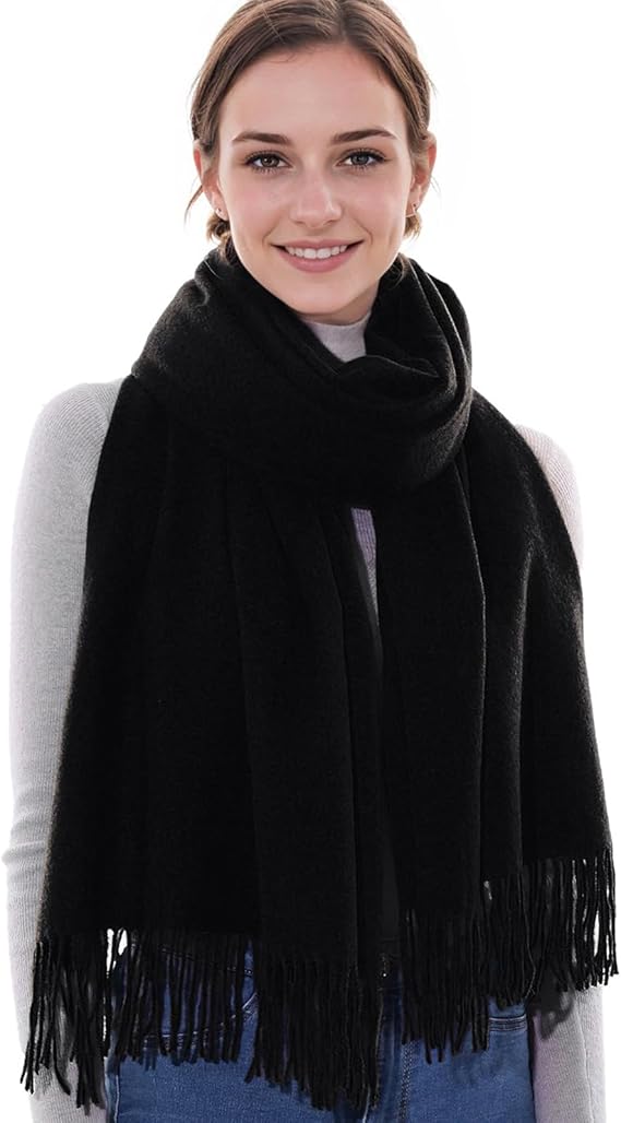 Bufanda de Cachemira Mujer - Chal Suave - Invierno Cálido