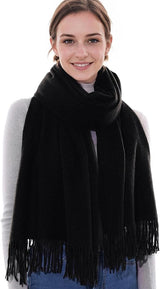 Bufanda de Cachemira Suave para Mujer Invierno