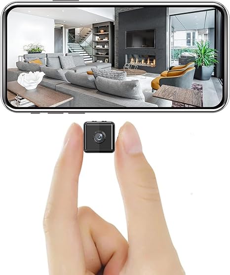 Cámara de Seguridad WiFi Inalámbrica 1080p para Uso Interior y Exterior – Compatible con Hogares Inteligentes, Diseño Resistente a la Intemperie