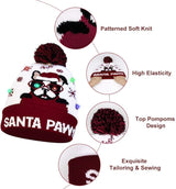 Czapka Świąteczna LED GlowDeer – Ciepła, Świąteczna i Jasna