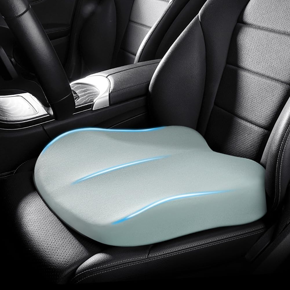 ComfortDrive Cojín Elevado Ergonómico con Soporte Lumbar