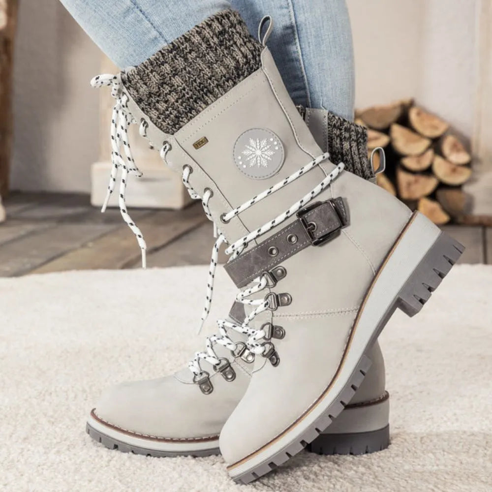 Louise | Botas de Invierno Ortopédicas para Mujeres - Cálidas - Elegantes - Estables-Zapatos - Mujer-VyFlair