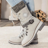 Louise | Botas de Invierno Ortopédicas para Mujeres - Cálidas - Elegantes - Estables-Zapatos - Mujer-VyFlair