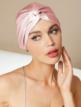 SilkRelax - Gorro de Seda Pura Casual para Sueño Nocturno