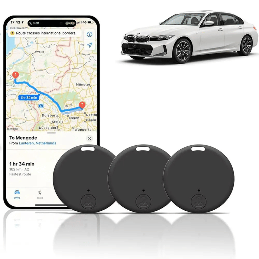 Set 3x Mini GPS Tracker Magnético