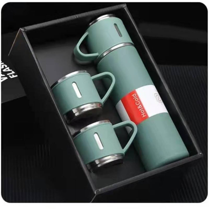 BrewPair Juego Termo y Taza Acero Inoxidable