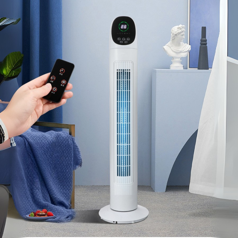Ventilador de Torre Slim 42" - Oscilante 80° - Silencioso y Potente