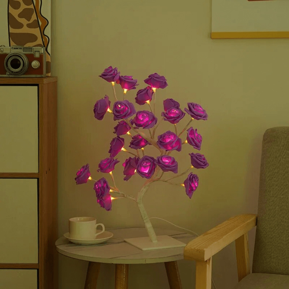 LED Flora Table Lamp - A Romantic Light Show in Any Room