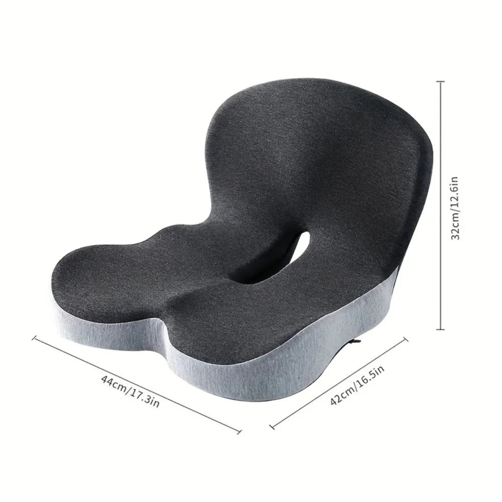 Cojín de Asiento Lumbar de Espuma Viscoelástica