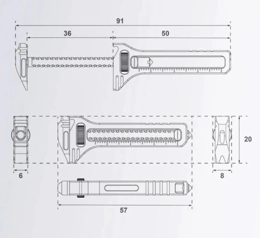 Aleación de múltiples herramientas | Preparación diaria-Mini Alloy-VyFlair