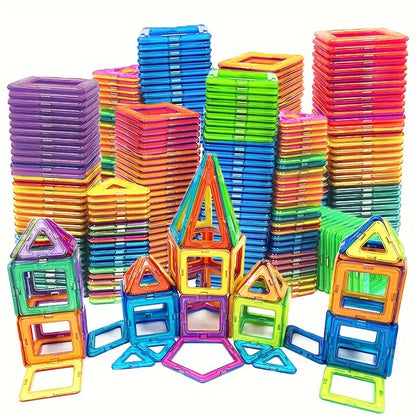 Bloques Magnéticos para Niños - Juego Educativo Creativo