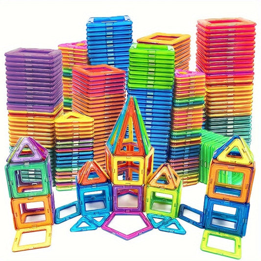 Bloques Magnéticos para Niños - Juego Educativo Creativo