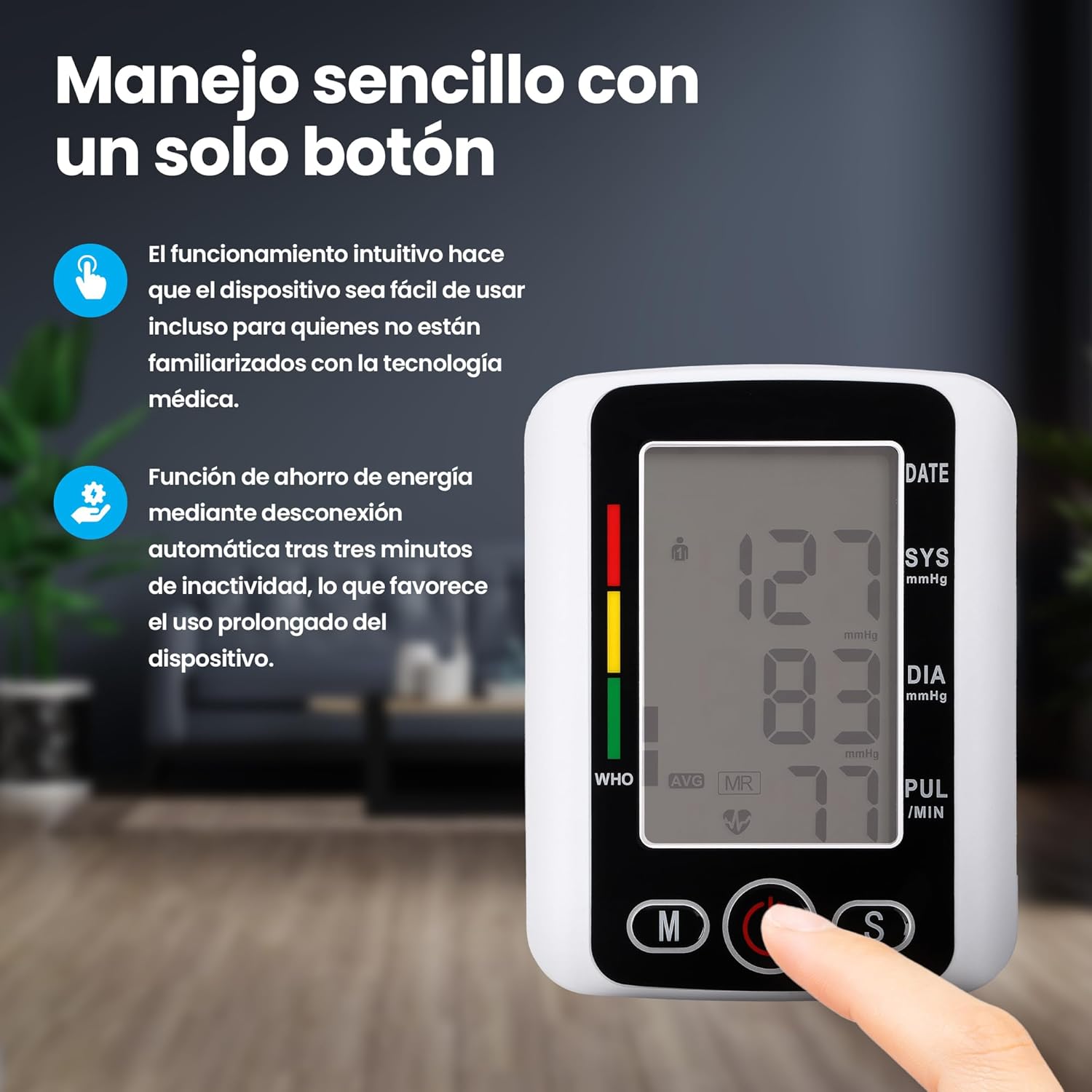 Tensiómetro Inteligente Digital con Detección de Arritmias| Vyflair