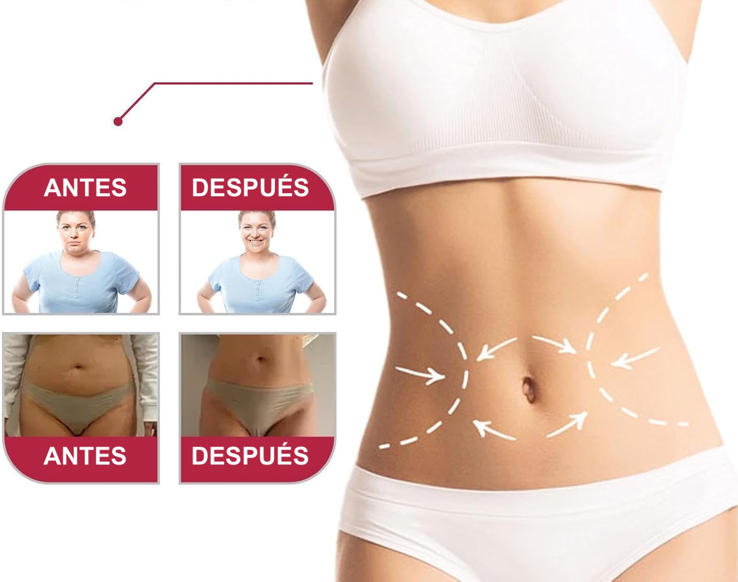 Parches Adelgazantes Naturales Reductores de Abdomen | Vyflair
