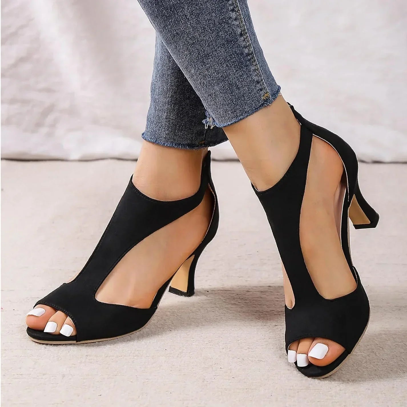 StrideGrace - Tacones Ortopédicos Diseñados para Estilo y Máximo Confort
