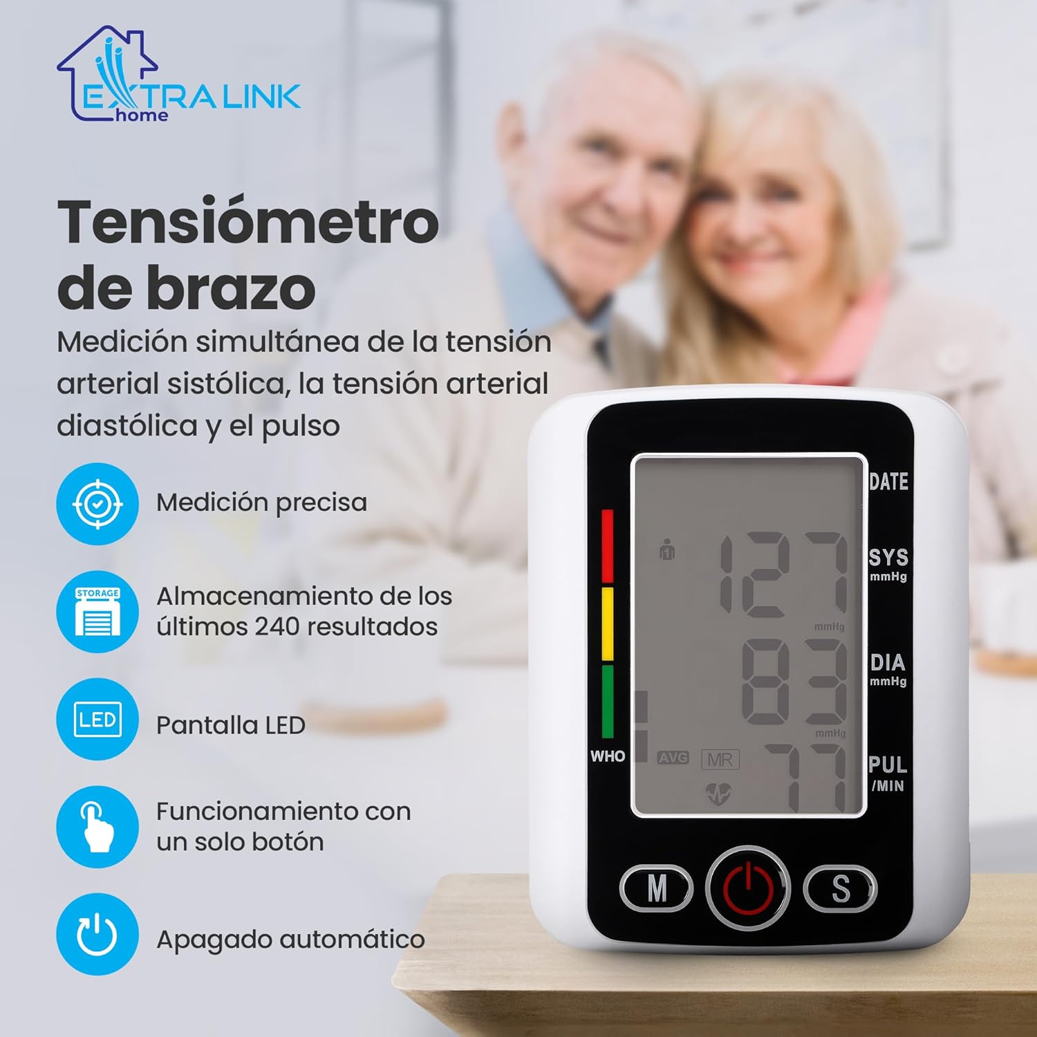 Tensiómetro Inteligente Digital con Detección de Arritmias| Vyflair