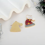 Pendientes Navideños JollyGems – Colgantes Brillantes y Ligeros para Mujer