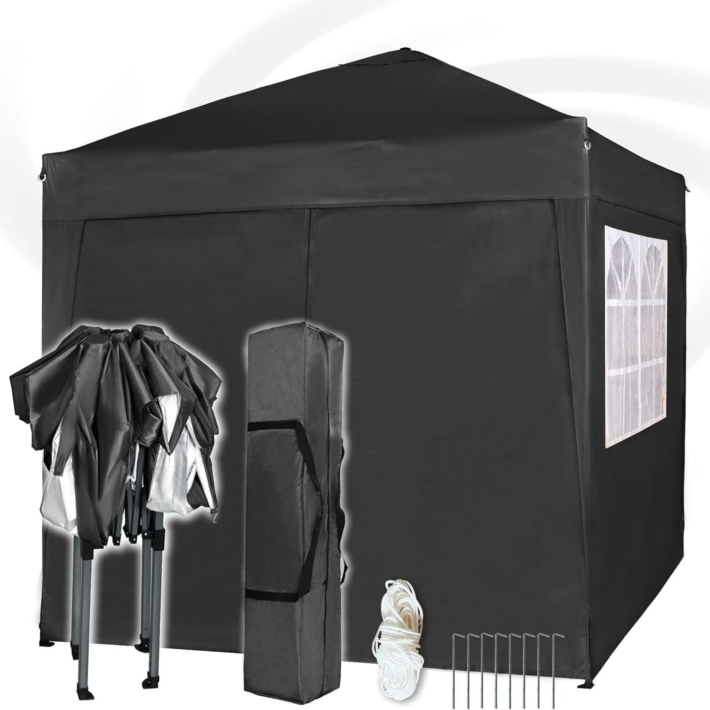 Carpa Gazebo Impermeable Exterior - Paneles Laterales Removibles