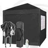 Carpa Gazebo Exterior Impermeable con Paneles Laterales