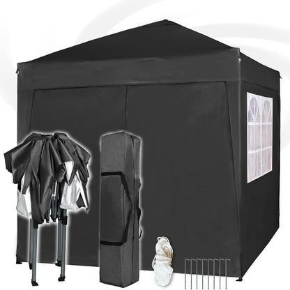 Carpa Gazebo Impermeable Exterior - Paneles Laterales Removibles