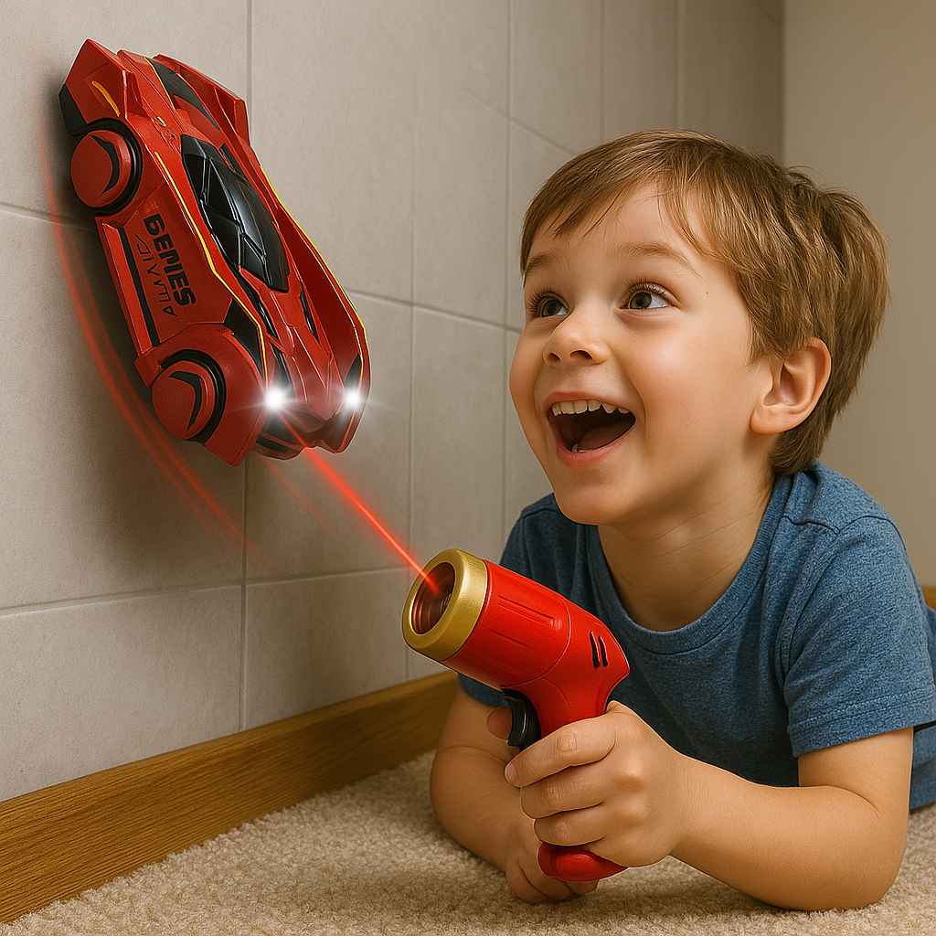 Coche RC Trepador de Pared con Control Láser