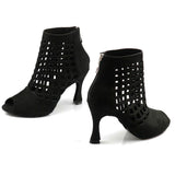 DS Zapatos de Tacón de Cuero Personalizados para Mujeres - Zapatos de Baile - Jazz-Zapatos - Mujer-VyFlair
