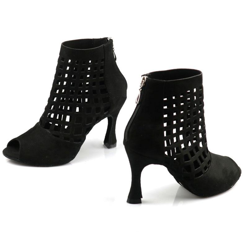 DS Zapatos de Tacón de Cuero Personalizados para Mujeres - Zapatos de Baile - Jazz-Zapatos - Mujer-VyFlair