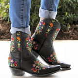 Marly - Botas de Vaquera Vintage Resistentes al Agua - Estilo - Comodidad - Durabilidad-Zapatos - Mujer-VyFlair