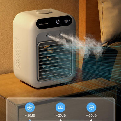 Ventilador Enfriador de Aire Portátil Mini Silencioso