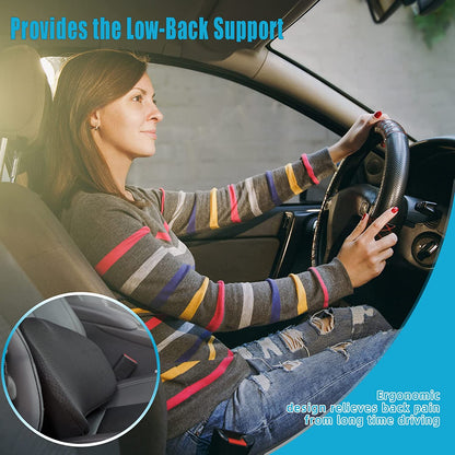 Cojín Viscoelástico para Asiento de Coche - Soporte Ergonómico