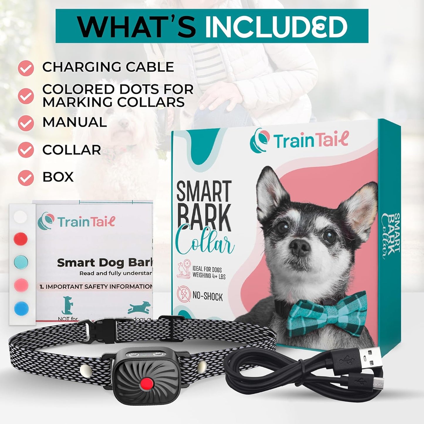 Nina | Collar Anti-Aboiement – Calma Asegurada para Perros Pequeños