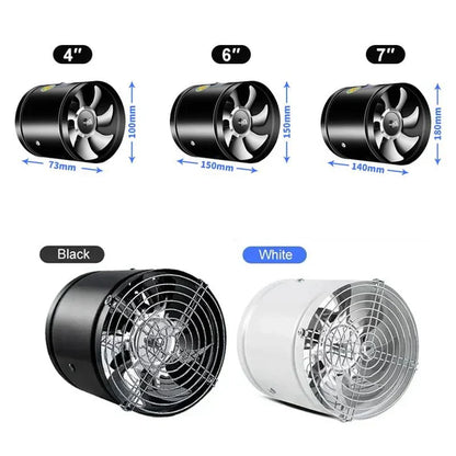 Ventilador Extractor Potente y Silencioso - WhisperFlow