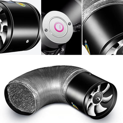 Extractor Silencioso – Ventilador de Aire Silencioso