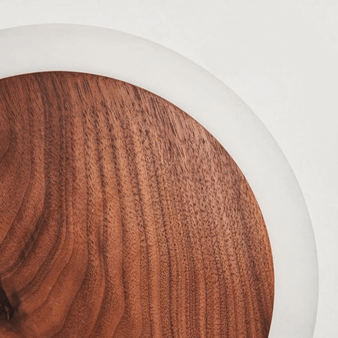 Nordic Walnut LED Wall Light