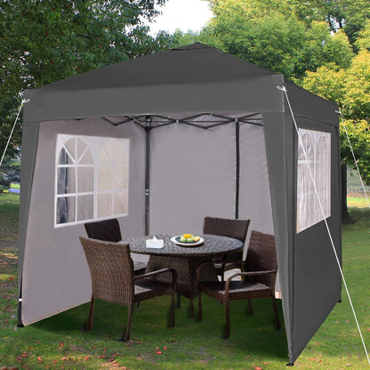 Carpa Gazebo Impermeable Exterior - Paneles Laterales Removibles