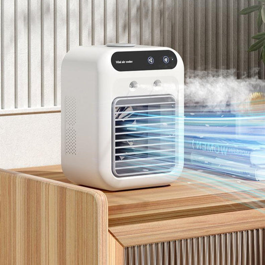 Ventilador Enfriador de Aire Portátil Mini Silencioso
