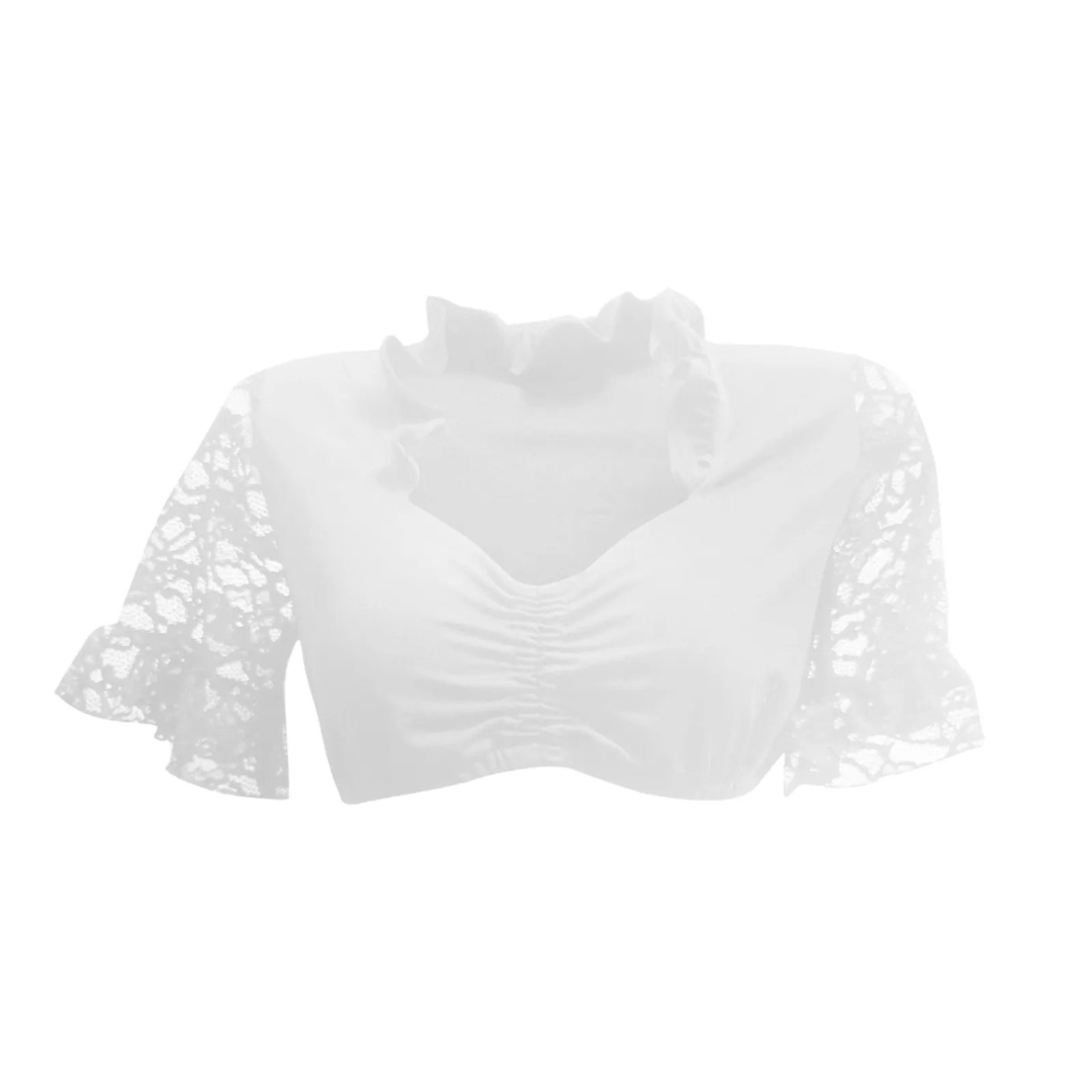 Blusa Dirndl de Oktoberfest - Tejido Ligero - Diseño Elegante