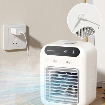 Ventilador Enfriador de Aire Portátil Mini Silencioso