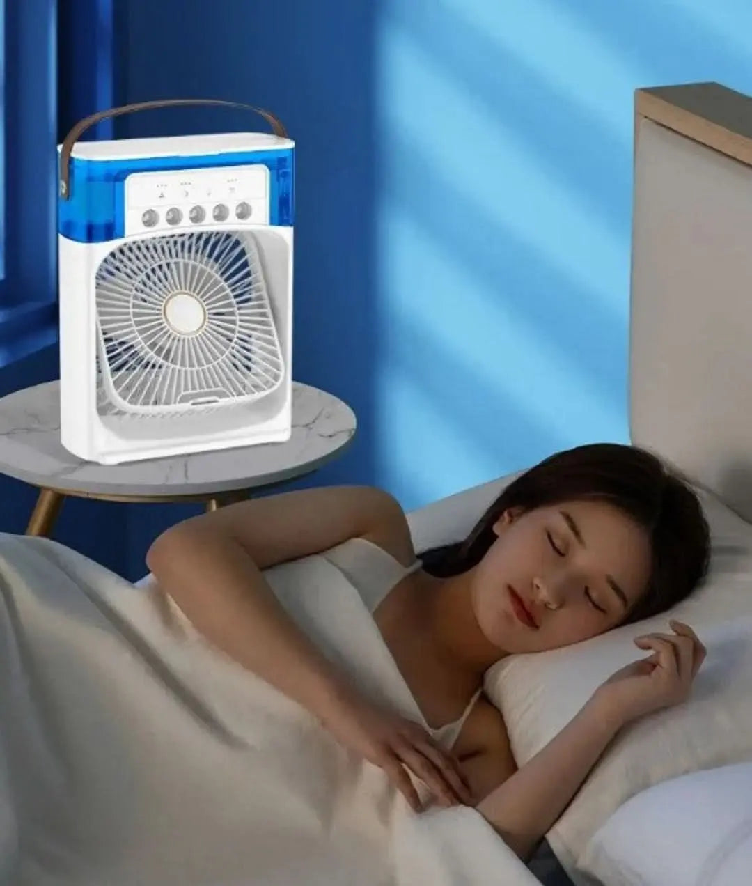 Mini Ice Mist Super Fan Portátil