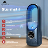 Airevo Enfriador de Aire - Ventilador USB Sin Aspas - 6 Niveles - Silencioso - Temporizador - Humidificación