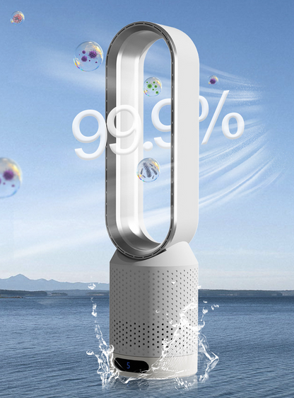 Airpure Enfriador de aire 3 en 1 - Purificador - Oscilación - Toque LED