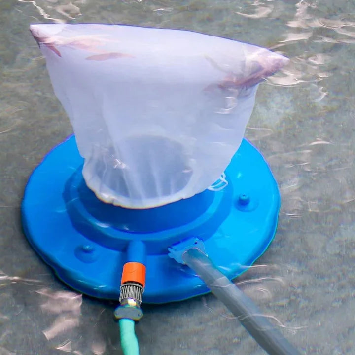 AquaVac – Limpiador de piscina sin químicos con potente succión de manguera