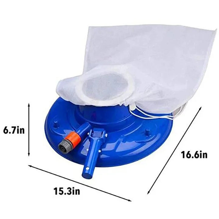 AquaVac – Limpiador de piscina sin químicos con potente succión de manguera